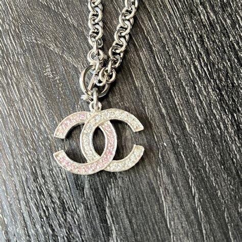 chanel necklace dhgate|Chanel knockoff earrings.